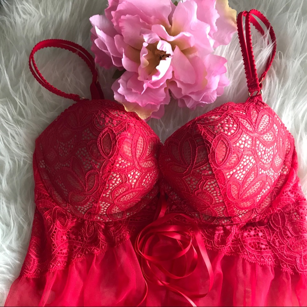 Victoria Secret Necklace Strap BabyDoll Sz 36C - Picture 3 of 8